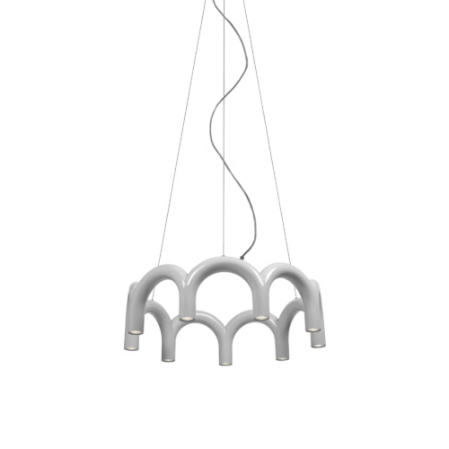 Oblure ARCH CIRCLE 76 Taklampa Vit