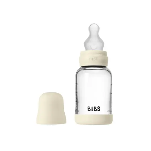 Nappflaska Baby Latex 1-pack 150ml Slow Flow - Ivory