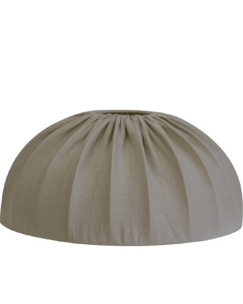 Lampskärm Dome Natur Höjd 15cm