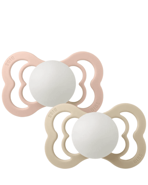 Bibs Nappar 2-pack Supreme Glow Rosa & Vanilj Mix