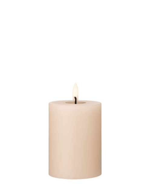 Ester & Erik Led Blockljus Ice latte 10cm