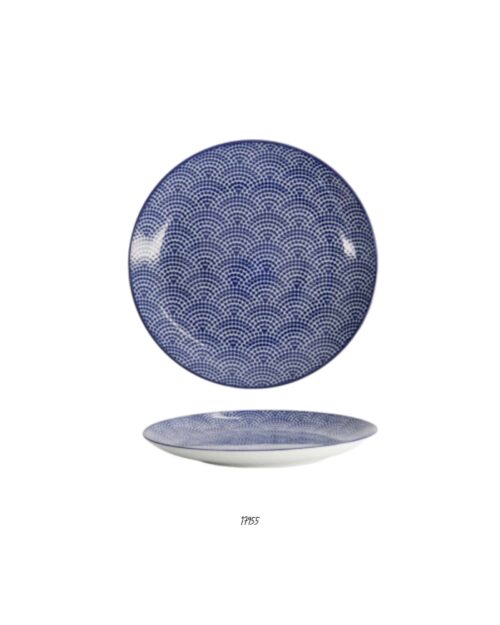 Tokyo Design studio Nippon Blå tallrik 20.6x2.2cm