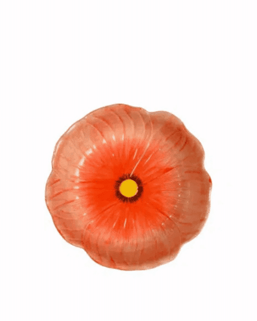 ByON Skål Poppy L Röd