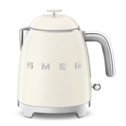 Smeg Mini Vattenkokare Creme Högblank 0,8 L – 50’s Style