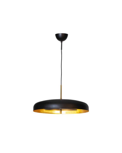 Shelby taklampa Ø50 cm svart/guld