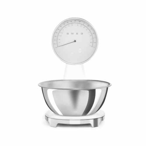 Smeg Digital och analog köksvåg Vit Högblank