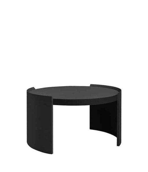 Artwood OAKLAND soffbord Ø80 svart
