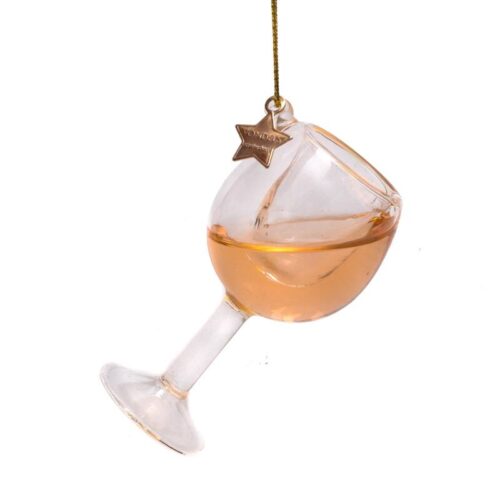 Vondels Ornamentglas rosévinglas H7cm