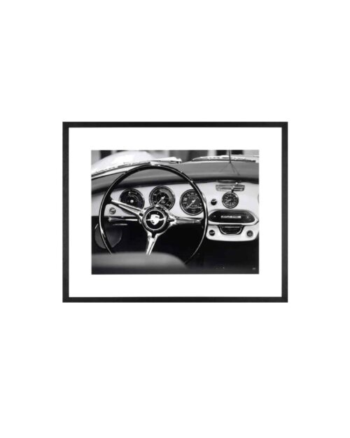Tavla Classic Car I med svart ram 85 x 105 cm