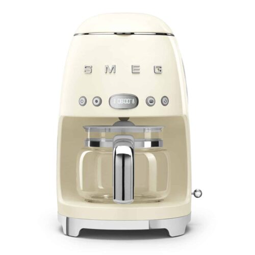 Smeg Kaffebryggare Creme Högblank 50’s Style