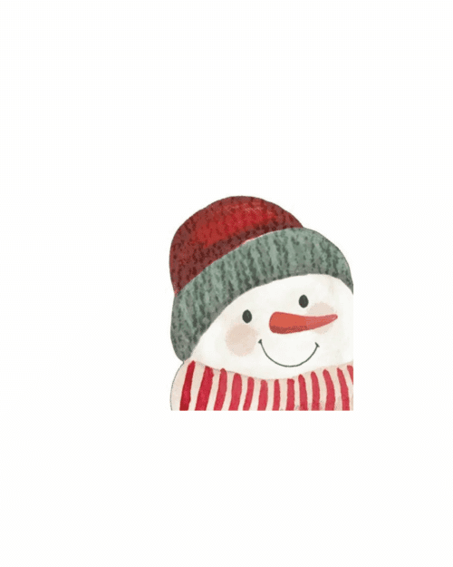Servett Happy Snowman