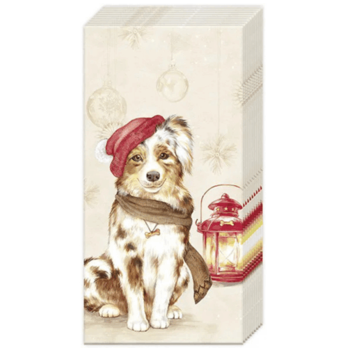Tissue Jack Cream pappersservett i storleken 21x21 cm med mjuk crèmefärg och enkel design.