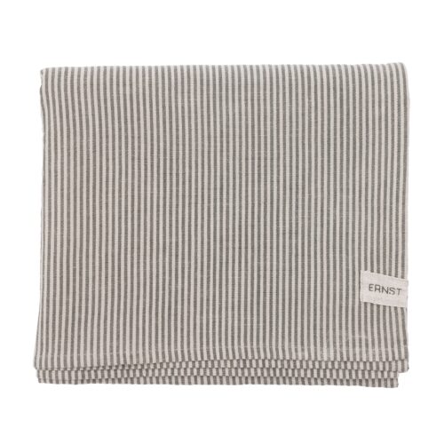 ERNST Duk 145x300 randig grön/beige