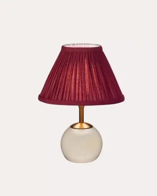 House of Firefly - VERONA DEEP BERRY Bordslampa med skärm