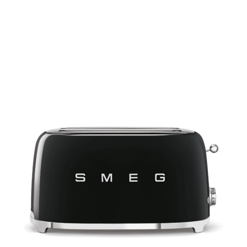 Smeg Brödrost 4x2 Svart Högblank