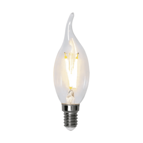 LED-lampa E14 C35 Clear – Romance