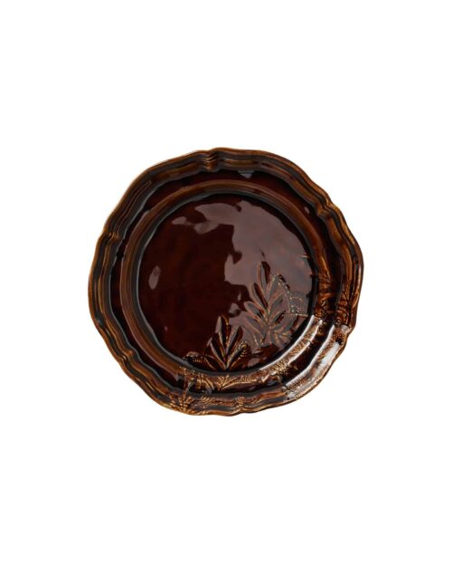 Sthål Mattallrik, 28 cm Coffee