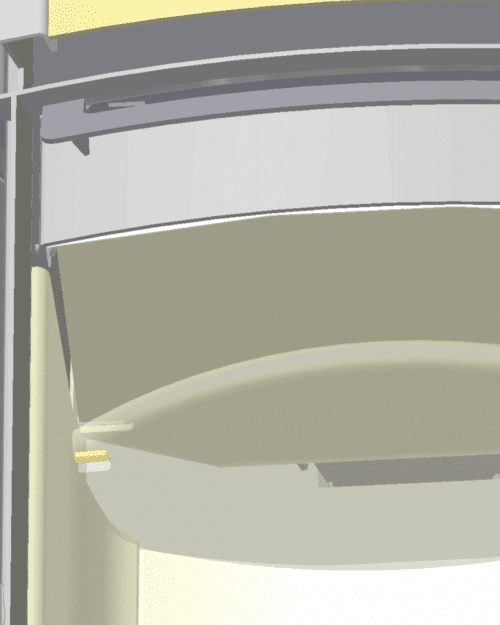 Scan spis Cylinderstift Ø6×40, rostfritt stål A2, KI