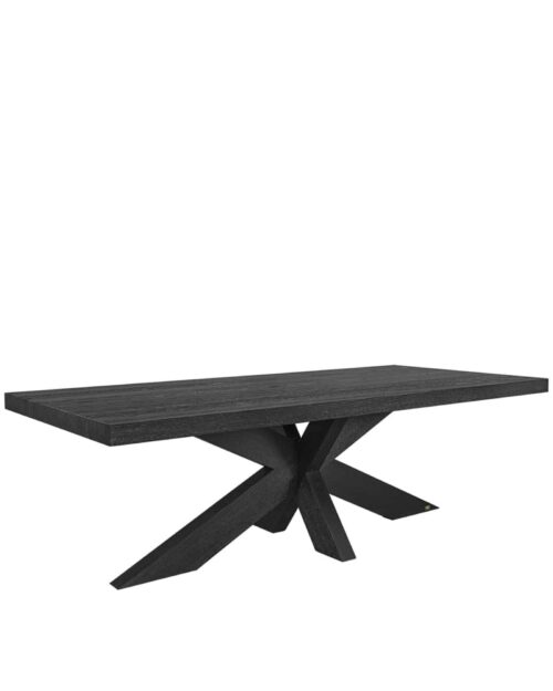 Matbord Hunter Svart 240×110 cm