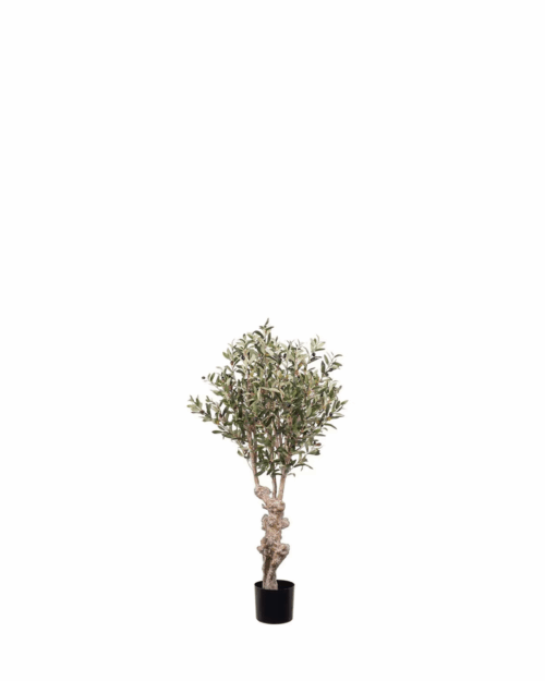 Konstgjort Olivträd 120 cm – Naturtroget & Underhållsfritt Inomhusträd