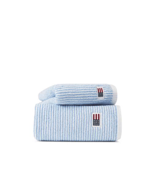 Lexington Icons Original Handduk White/Blue Striped