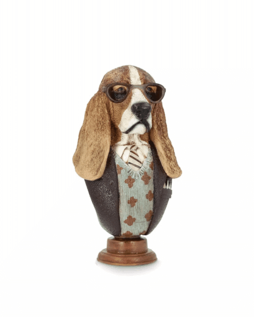 Byst Basset Hound Glasögon 40 cm