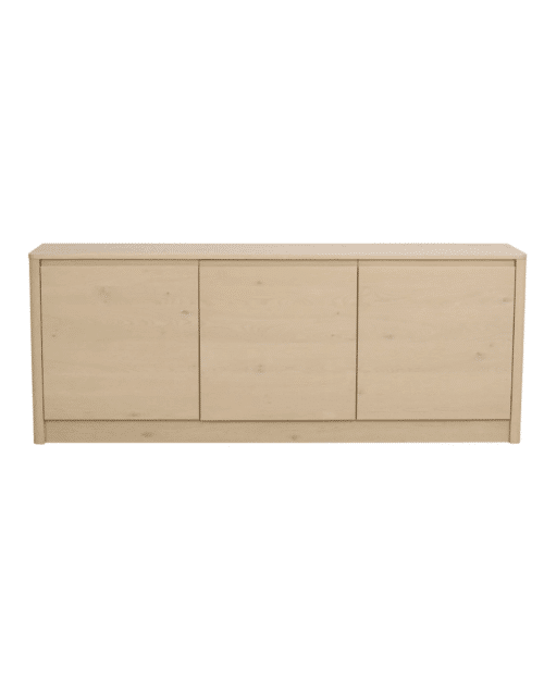 Melstone Sideboard, Vitpigmenterad, 180x40x70 cm