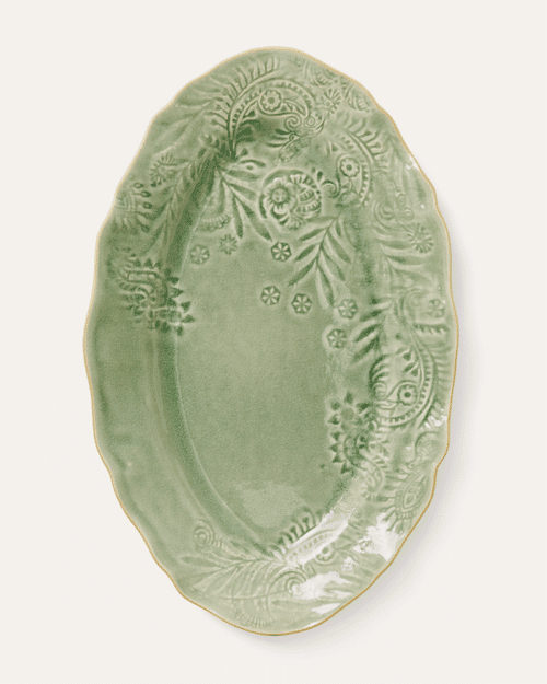 Sthål Small Oval Serving Dish 40x25 cm Antique – Arabesque