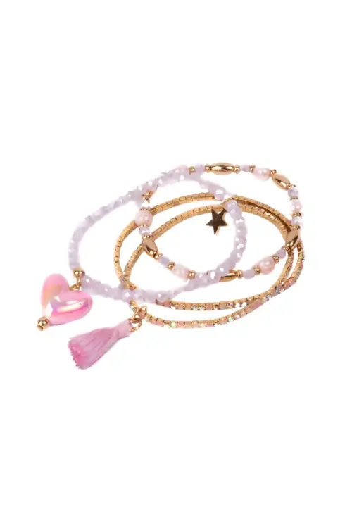 Luminescent Love Armbandsset (4 delar) – Barn
