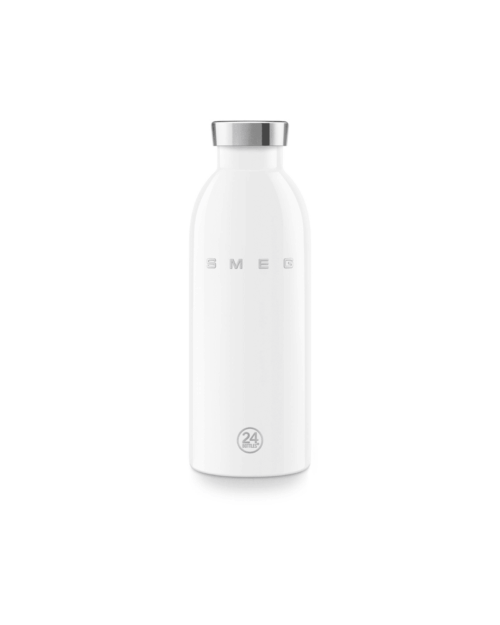 Vita Clima termosflaska 500 ml med högblank finish och dubbelväggad konstruktion från Smeg x 24Bottles