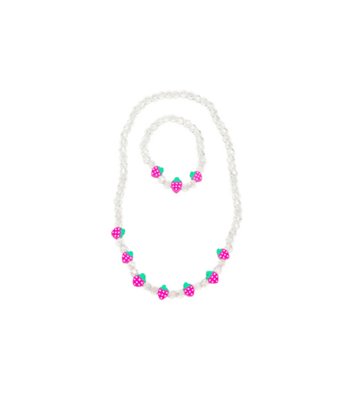 Berry Beautiful Halsband & Armband Set – 2 delar