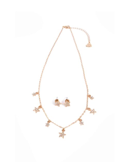 Boutique Chic Rising Star halsband och örhängesset