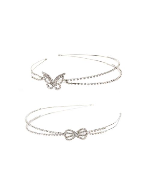 Fjärilsrosett diadem