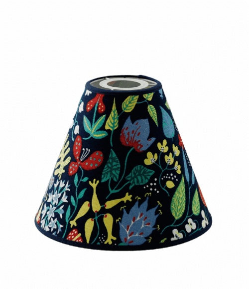 Herbarium Lampskärm Mörkblå 19 cm – Klassisk Design av Stig Lindberg