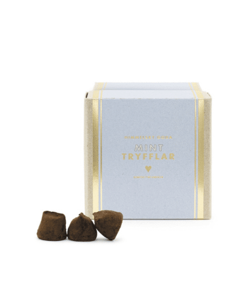 Himmelska Minttryfflar 200 g – Krämiga chokladtryfflar med mint