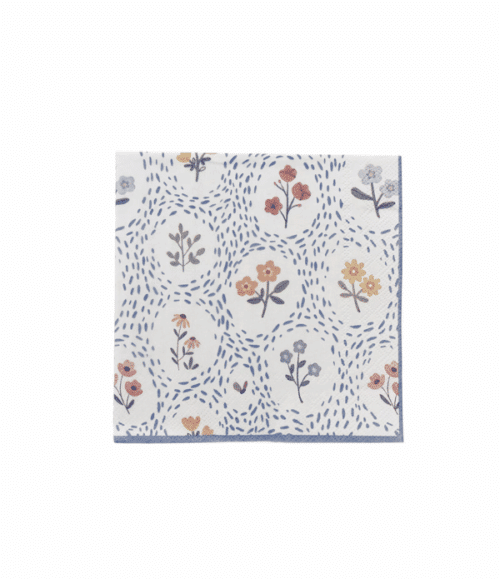 Pappersservett Fleur – Servetter med Blomstermotiv 33 × 33 cm