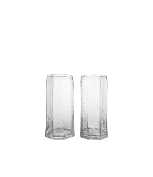 Kiru Höga Glas 2-pack Clear
