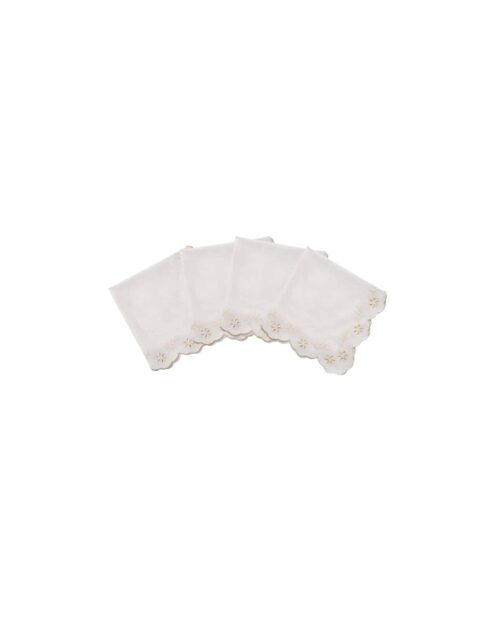 Lace servetter 4-pack