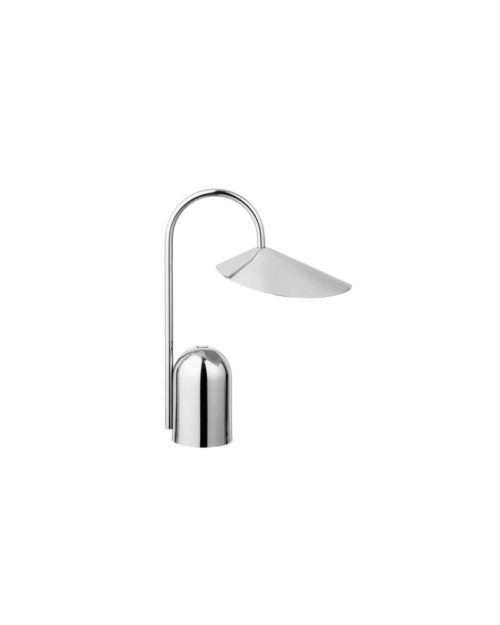Ferm Living Arum Portable Lamp – Stainless Steel