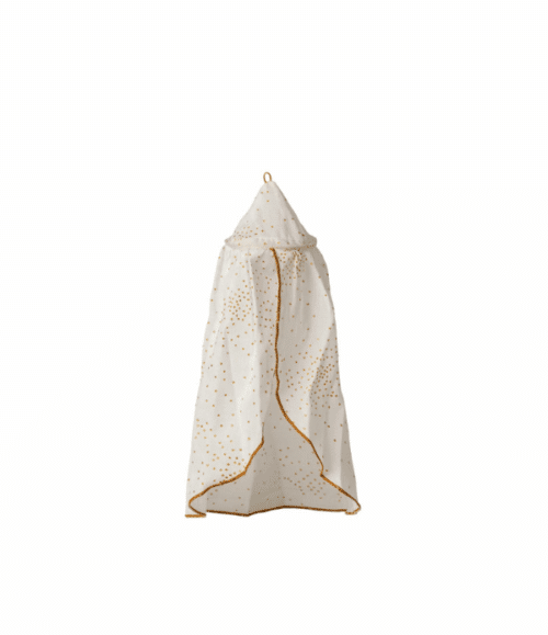 Maileg Sänghimmel Miniatyr – Off White