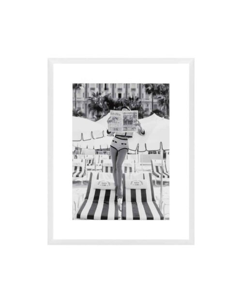 Tavla Carlton Hotel Cannes, Franska Rivieran 75 x 95 cm