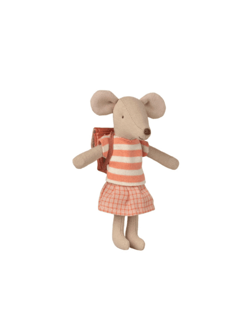 Trehjuling Mus Big Sister Korall
