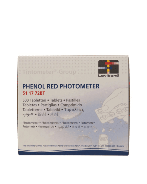 Testtabletter PhenolRed för fotometer 500 st