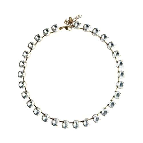 Carrie Halsband Swarovski 24K Guldpläterad