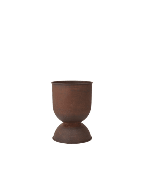 Ferm Living Hourglass Pot Small Rust
