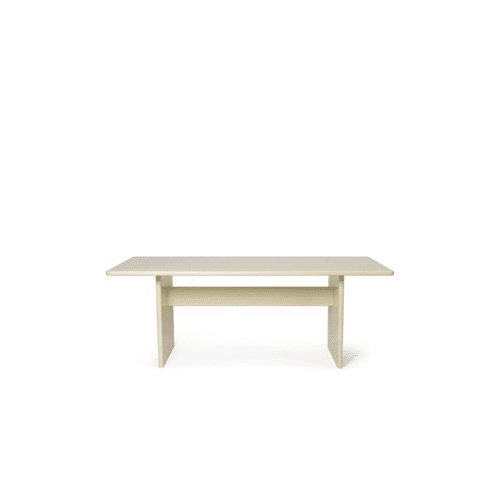Rink Matbord – 200 x 90 Eggshell