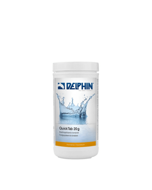 Delphin QuickTab 20g 1 kg Snabblösande Klortabletter för Pool