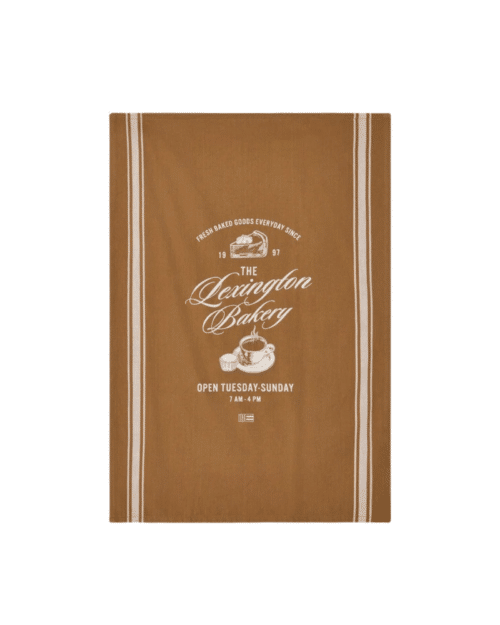Lexington Kökshandduk Bakery-tryck Fudge/Vit