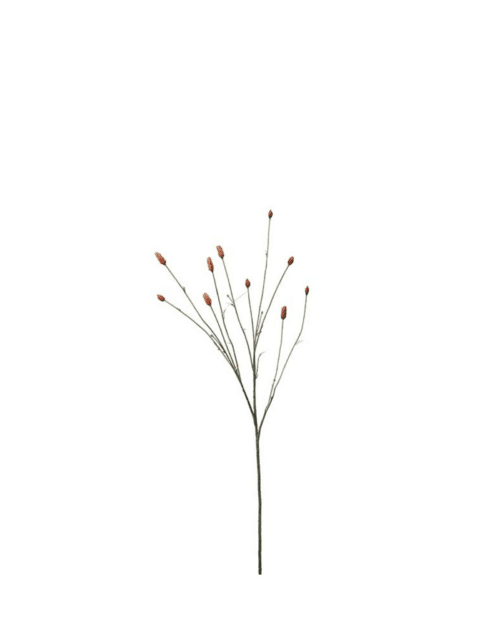 Konstgjord Orange Pimpinell 80 cm