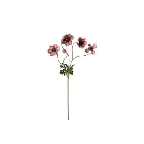 Konstgjord lila Anemon 75cm